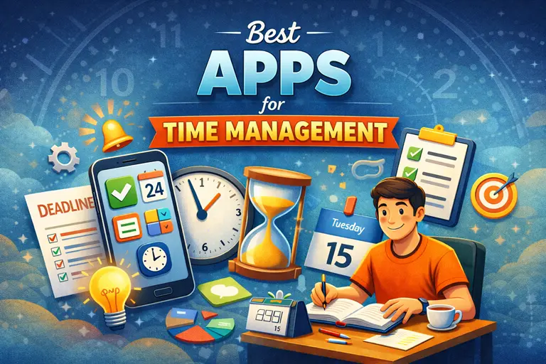 Best Apps for Time Management to Stay Organized & Productive