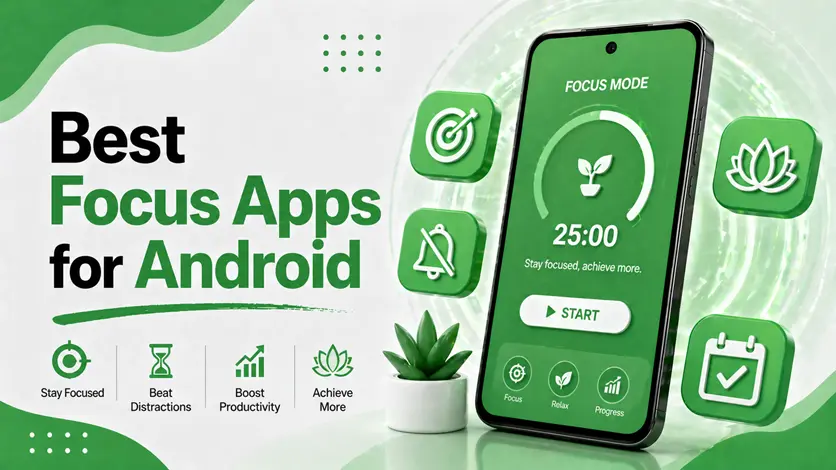 Best Focus Apps for Android (Stay Productive Without Distractions)