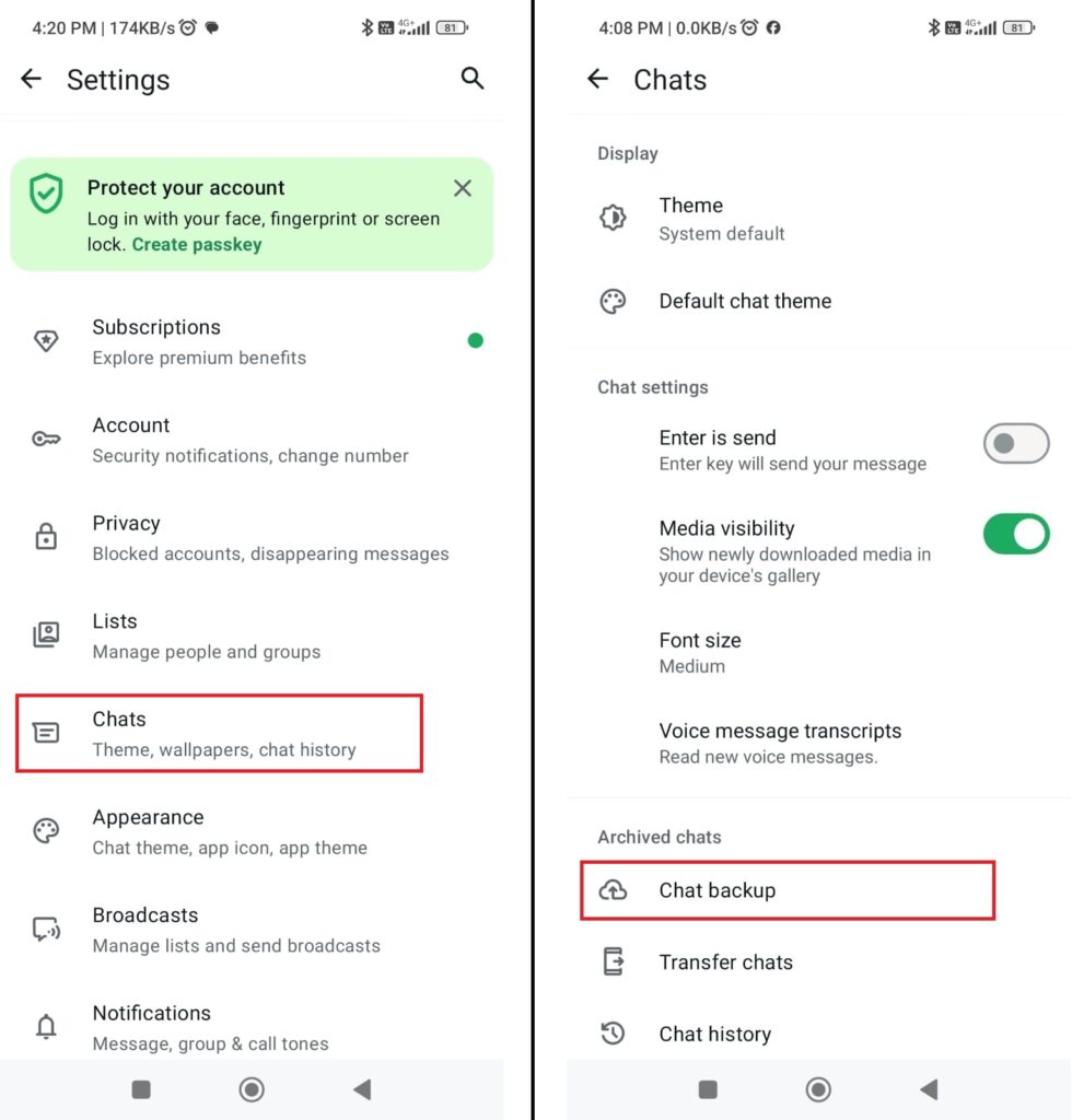 Restore Deleted Messages from Google Drive (Android)
