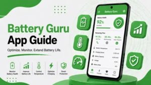 Battery Guru App Guide (Monitor Battery Health, Charging Cycles & Improve Performance)