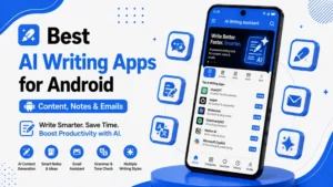 Best AI Writing Apps for Android (Content, Notes & Emails)