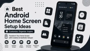 Best Android Home Screen Setup Ideas - Aesthetic & Minimal Designs