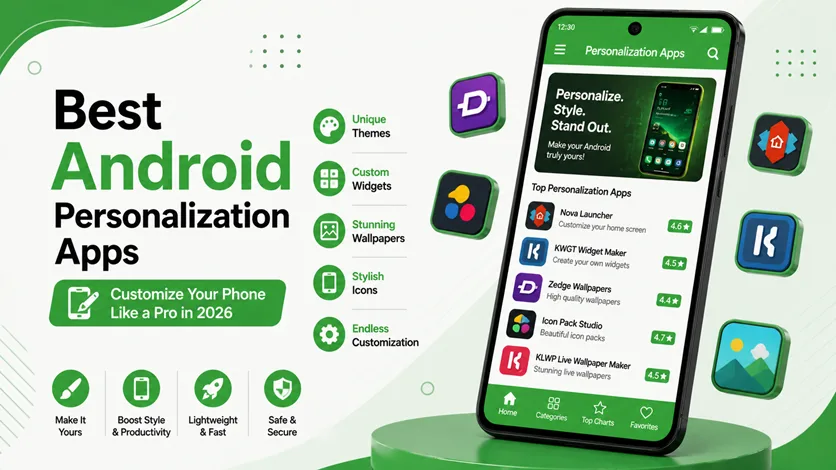 Best Android Personalization Apps - Customize Your Phone Like a Pro