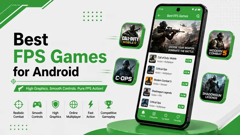 Best FPS Games for Android - Top Shooting Games for Smooth & Competitive Gameplay