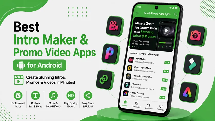 Best Intro Maker & Promo Video Apps for Android