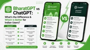 BharatGPT vs ChatGPT: What’s the Difference & Which Is Better for Indian Users?