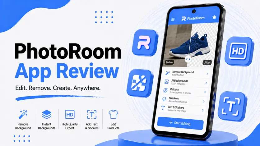 PhotoRoom App Review (AI Background Remover & Image Enhancement App for Android)