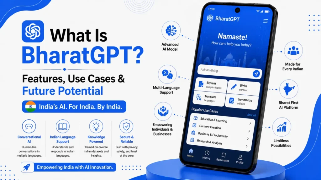 What BharatGPT is Features, Use Cases & Future Potential